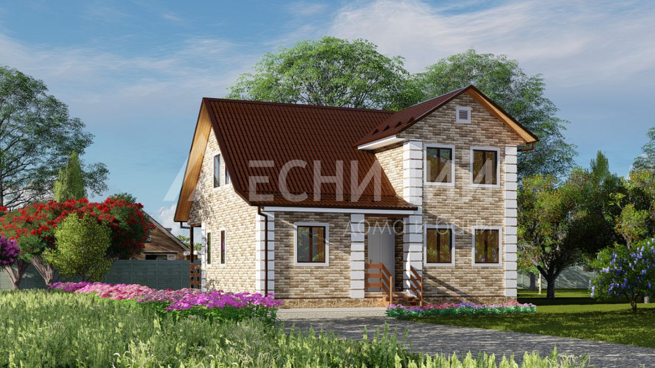 дом каркасныйА-50-149