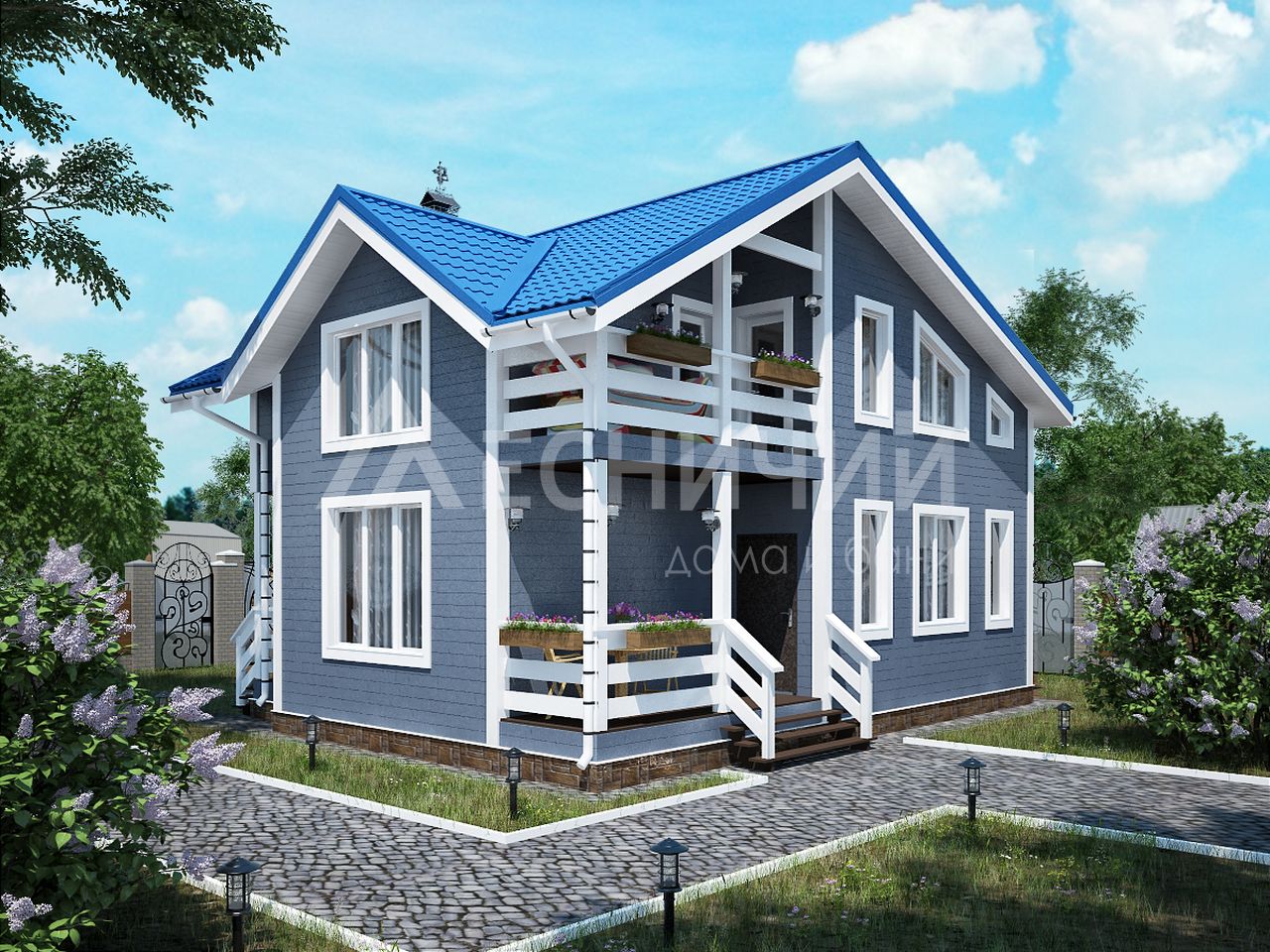 дом каркасныйА-50-39